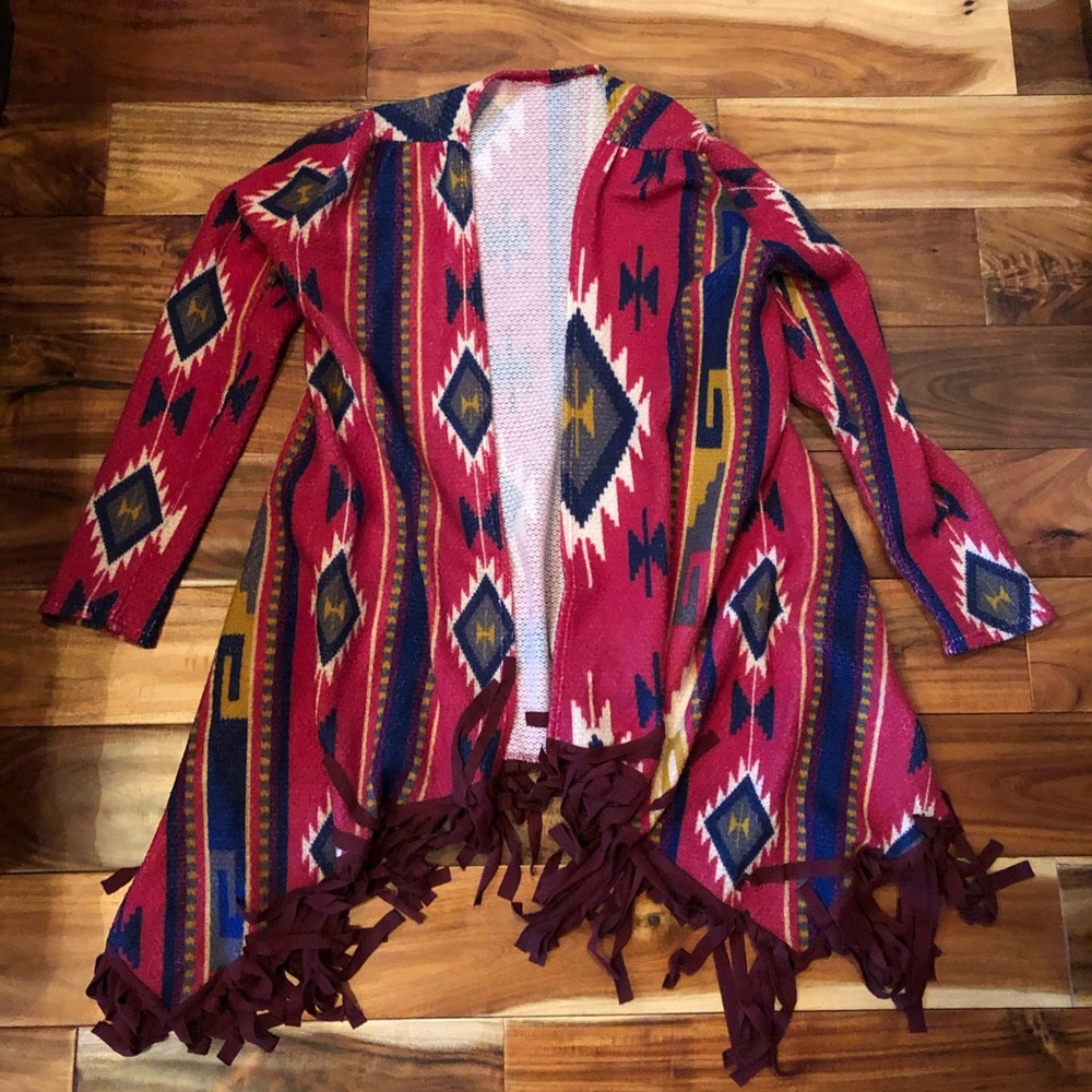 Aztec Printed Women’s Cardigan